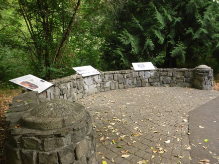 Interpretive displays on the natural environment of the park